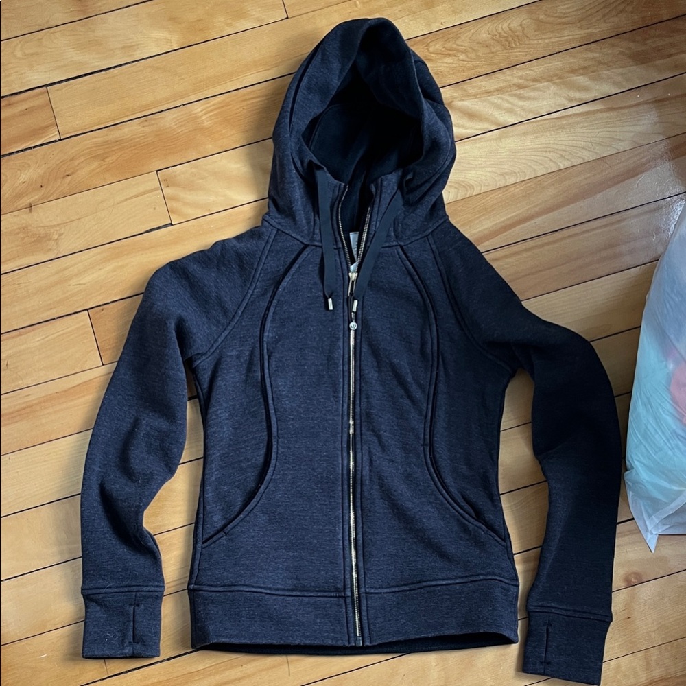 Lululemon Athletica Dark Gray Scuba Hoodie